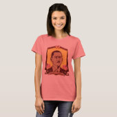 Comrade Obama T-Shirt (Voorkant volledig)