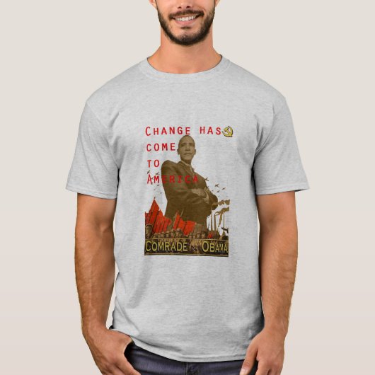Comrade Obama T-shirt (Voorkant)