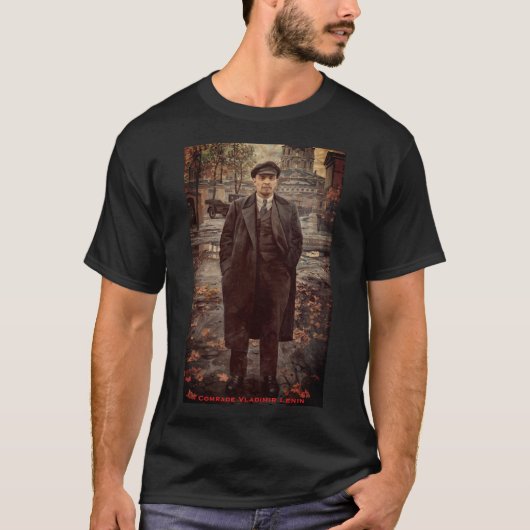 Comrade Vladimir Lenin, Head of Soviet Union, USSR T-shirt (Voorkant)