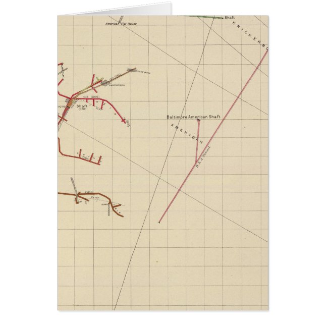 Comstock Mine Maps Number VIX (Voorkant)