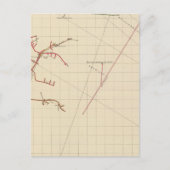 Comstock Mine Maps Number VIX Briefkaart (Voorkant)