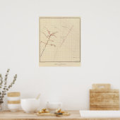 Comstock Mine Maps Number VIX Poster (Keuken)