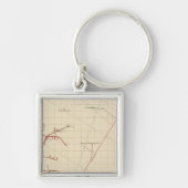 Comstock Mine Maps Number VIX Sleutelhanger (Voorkant)