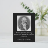 Comte DE Mirabeau Briefkaart (Staand voorkant)