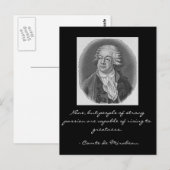 Comte DE Mirabeau Briefkaart (Voorkant / Achterkant)