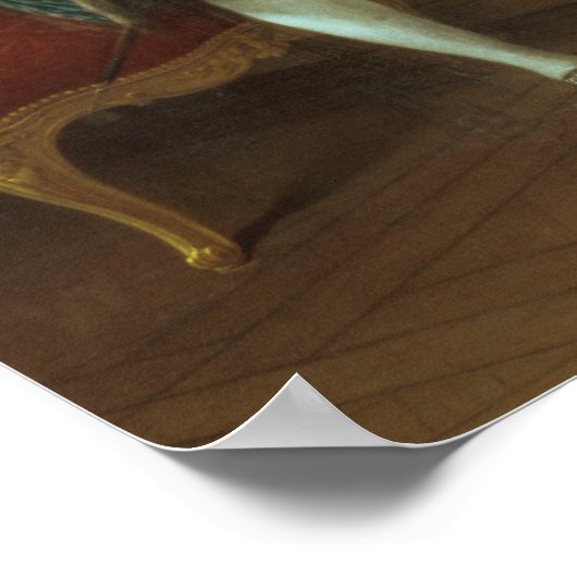 Comte de Vaudreuil, 1758 Poster (Hoek)