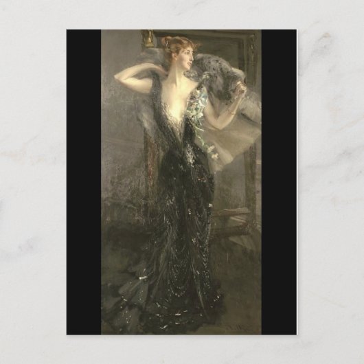 Comtessa Speranza - Boldini Briefkaart (Voorkant)