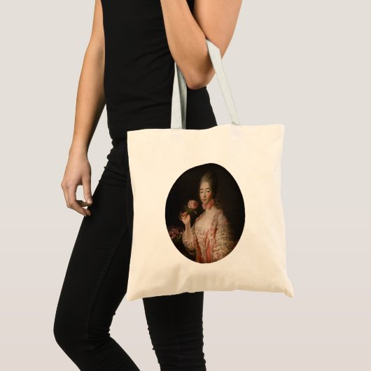 Comtesse de Provence met Roos Tote Bag (Voorkant (product))