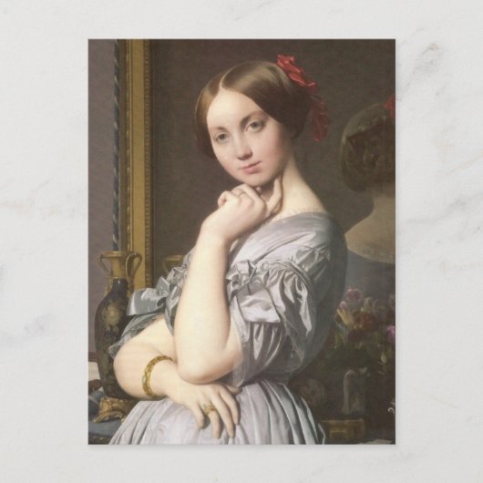 Comtesse d'Haussonville (detail), Ingres Briefkaart (Voorkant)