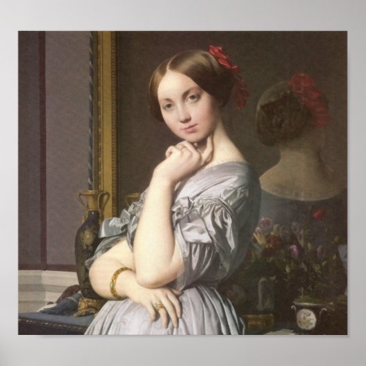 Comtesse d'Haussonville (detail), Ingres Poster (Voorkant)