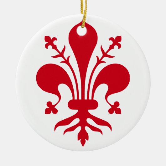 Comune di Firenze Keramisch Ornament (Voorkant)