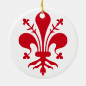 Comune di Firenze Keramisch Ornament (Achterkant)
