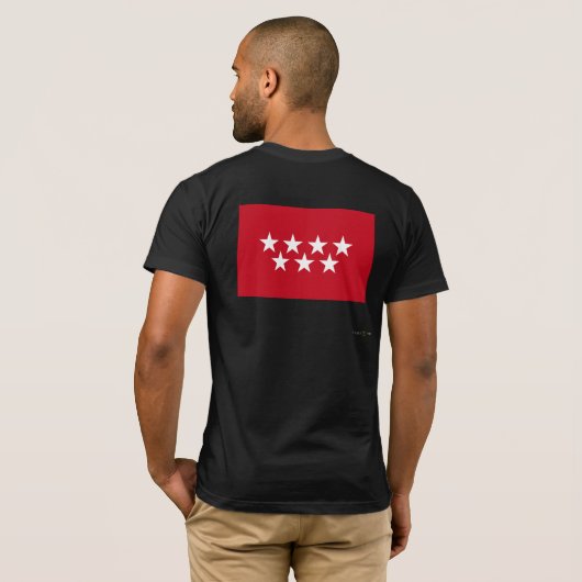 COMUNIDAD DE MADRID T-SHIRT (Achterkant volledig)