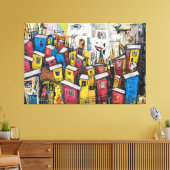 Comunidades Urbanas Canvas Afdruk (Insitu (Woonkamer))