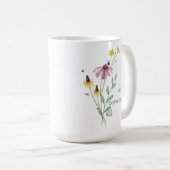 Comunque (con fiori; Italiano) Koffiemok (Voorkant rechts)
