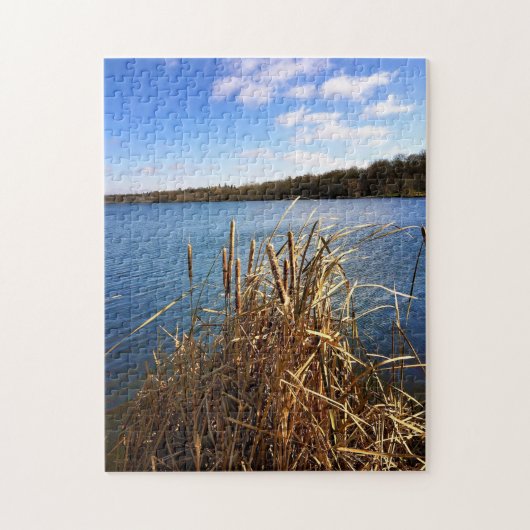 Comus Lake, Delavan, Wisconsin Legpuzzel (Verticaal)