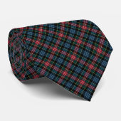 Comyn - Cumming Clan Tartan Red en Blue Pset Stropdas (Opgerold)