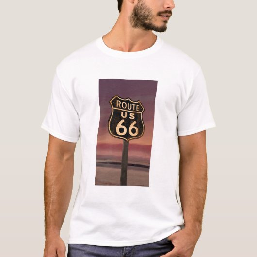 CON02CRFC Route 66.tif T-shirt (Voorkant)