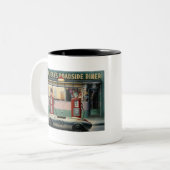 CON03-V2 Destiny Highway Calendar Girl.tif Tweekleurige Koffiemok (Voorkant links)