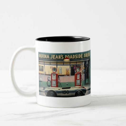 CON03-V2 Destiny Highway Calendar Girl.tif Tweekleurige Koffiemok (Links)