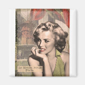 CON13CRBWRD-V4 The Thinker Red Lips.tif Magneet (Voorkant)