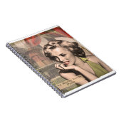 CON13CRBWRD-V4 The Thinker Red Lips.tif Notitieboek (Rechterzijde)