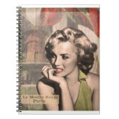 CON13CRBWRD-V4 The Thinker Red Lips.tif Notitieboek (Voorkant)