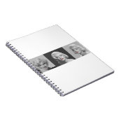 CON18BWRD Marilyn Trio Red Lips Blue Eyes.tif Notitieboek (Rechterzijde)