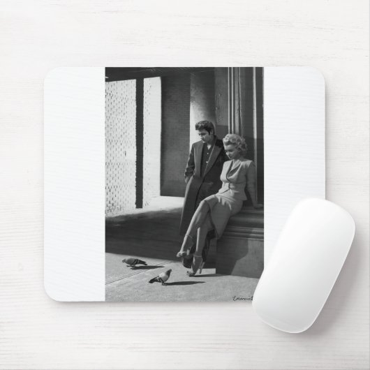 CON19BWD1 Vogels van een Feather.tif Muismat (Met muis)