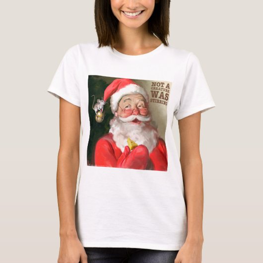 CON31 Santa 1 Stirring.tif T-shirt (Voorkant)