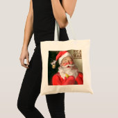 CON31 Santa 1 Stirring.tif Tote Bag (Voorkant (product))
