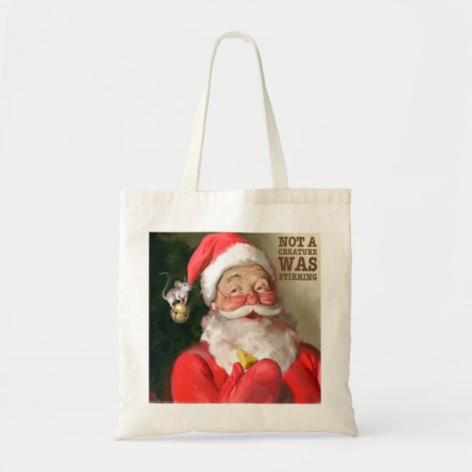 CON31 Santa 1 Stirring.tif Tote Bag (Voorkant)