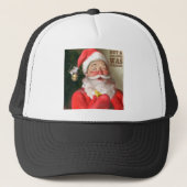 CON31 Santa 1 Stirring.tif Trucker Pet (Voorkant)