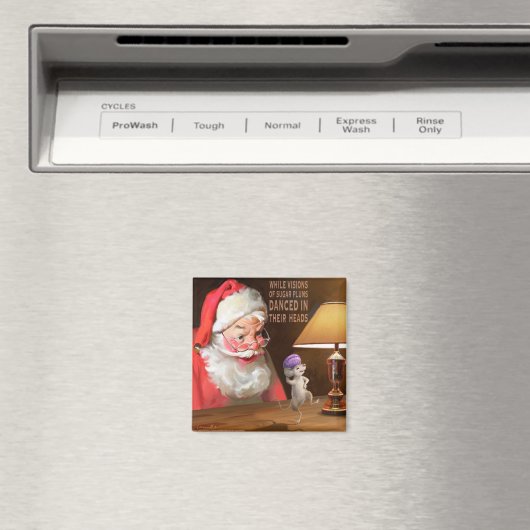 CON32 Santa 2 Sugar Plums.tif Magneet (Insitu (Vaatwasser))