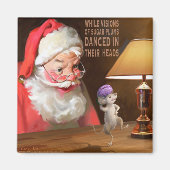 CON32 Santa 2 Sugar Plums.tif Magneet (Voorkant)