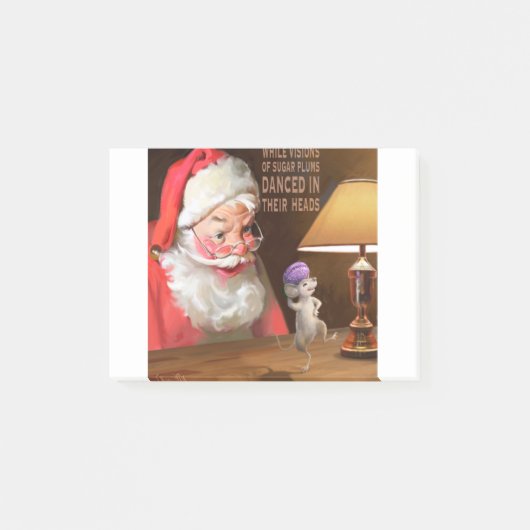 CON32 Santa 2 Sugar Plums.tif Post-it® Notes (Voorkant)