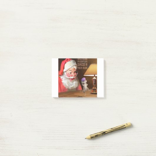 CON32 Santa 2 Sugar Plums.tif Post-it® Notes (Op bureau)