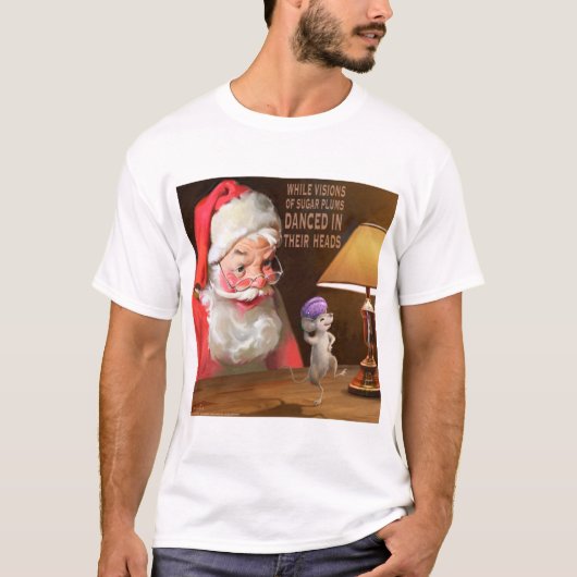 CON32 Santa 2 Sugar Plums.tif T-shirt (Voorkant)