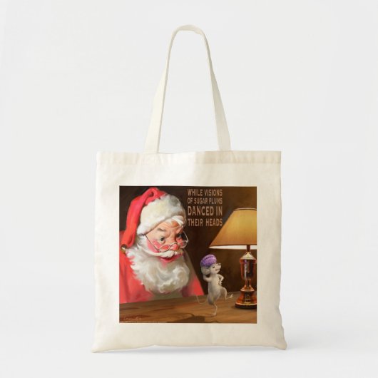 CON32 Santa 2 Sugar Plums.tif Tote Bag (Voorkant)
