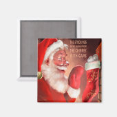 CON33 Santa 3 Stockings.tif Magneet (Voorkant / Achterkant)