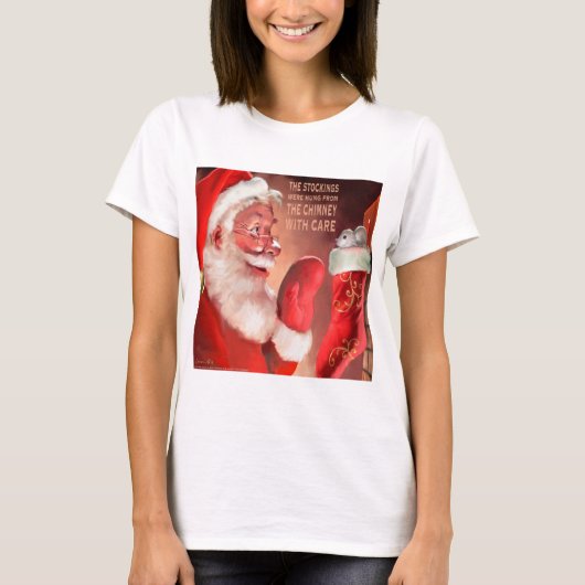 CON33 Santa 3 Stockings.tif T-shirt (Voorkant)