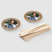 Con Afstudeerders eenvoudig Afstuderen foto modern Handwaaier (Niet-gemonteerd)