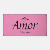 Con Amor, Siempre Desk Mat (Voorkant)