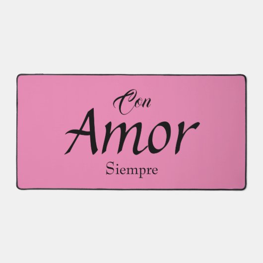 Con Amor, Siempre Desk Mat (Voorkant)