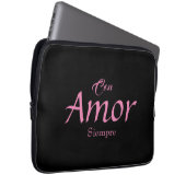 Con Amor, Siempre Electronics Bag Laptop Sleeve (Voorkant Rechts)