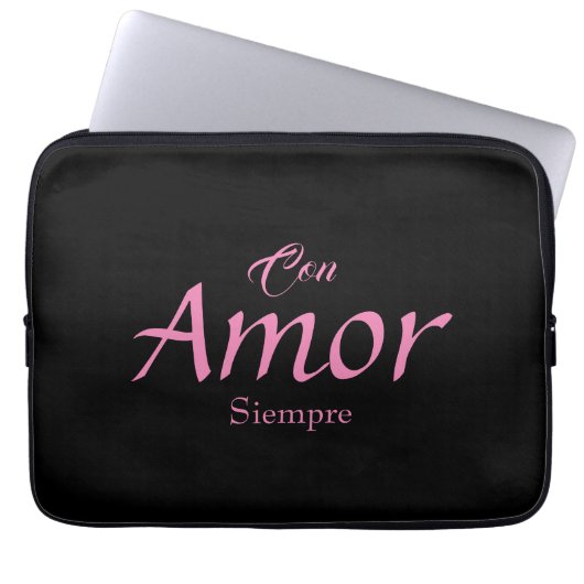 Con Amor, Siempre Electronics Bag Laptop Sleeve (Voorkant)