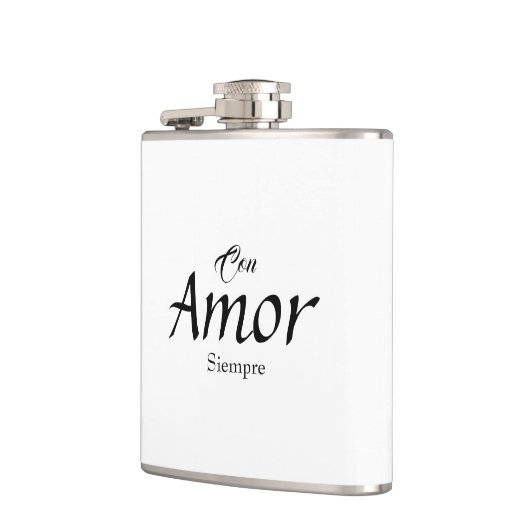 Con Amor, Siempre Vinyl Gewikkeld Kolf Heupfles (Links)