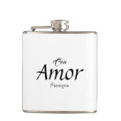 Con Amor, Siempre Vinyl Gewikkeld Kolf Heupfles (Voorkant)