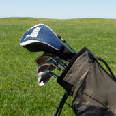 con cortes de azul jeans golfheadcover (Insitu)