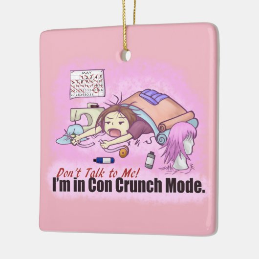 Con Crunch Keramisch Ornament (Links)